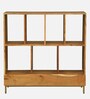 Botswana Acacia Wood Bookshelf In Natural Finish