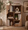 Botswana Acacia Wood Bookshelf In Natural Finish