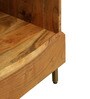 Botswana Acacia Wood Bookshelf In Natural Finish