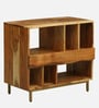 Botswana Acacia Wood Bookshelf In Natural Finish