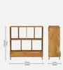 Botswana Acacia Wood Bookshelf In Natural Finish