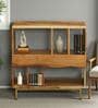 Botswana Acacia Wood Bookshelf In Natural Finish