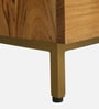 Botswana Acacia Wood Bookshelf In Natural Finish