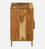 Botswana Acacia Wood Bookshelf In Natural Finish