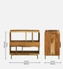 Botswana Acacia Wood Bookshelf In Natural Finish
