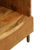 Botswana Acacia Wood Bookshelf In Natural Finish