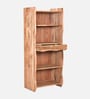 Botswana Acacia Wood Tall Bookshelf In Natural Finish
