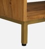 Botswana Acacia Wood Tall Bookshelf In Natural Finish