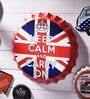 Bottle Caps Vintage Wall Decor Sign Keep Calm And Carry On