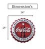 Bottle Caps Wall Decor Sign Always C Cola Vintage