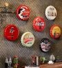 Bottle Caps Wall Decor Sign Budweiser Red Vintage Bar Decor