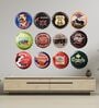 Bottle Caps Wall Decor Sign Budweiser Red Vintage Bar Decor