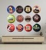 Bottle Caps Wall Decor Sign New York Vintage Theme