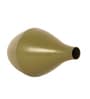 Bottle Green Metal Flower Pot