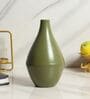 Bottle Green Metal Flower Pot