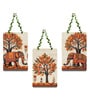 Set of 3  ArtArtistic Elephant & Tree Design