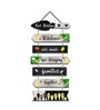 Family Kitchen Rules Wooden Wall Hanging