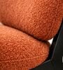 Boucle 1 Seater Sofa In Orange Colour
