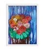 Bouquet  Handmade Acrylic Paint On Canvas Unframed