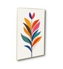 Flowers Wall Painting Canvas Set of 4 Gold Frame