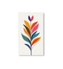 Flowers Wall Painting Canvas Set of 4 Stretch Canvas Frame