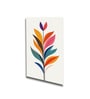 Flowers Wall Painting Canvas Set of 4 Stretch Canvas Frame