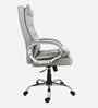 Boxer High Back Leatherette Executive Chair In Grey Colour