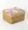 (1Pc) Mauve Seagrass Handmade Eco-Friendly Storage Box & Organiser
