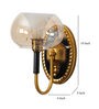Flamingo Metal Wallchieres (Black & Gold)