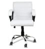 Bozo Medium Back  Executive Chair  In White Colour