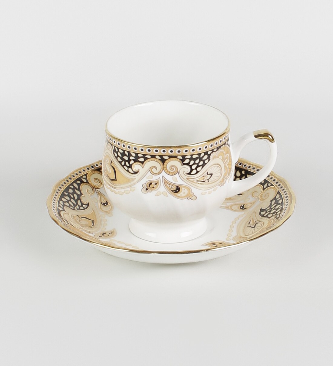 Buy BP Bharat Bone China Tea Set Set of 15 Online Bone China Cups