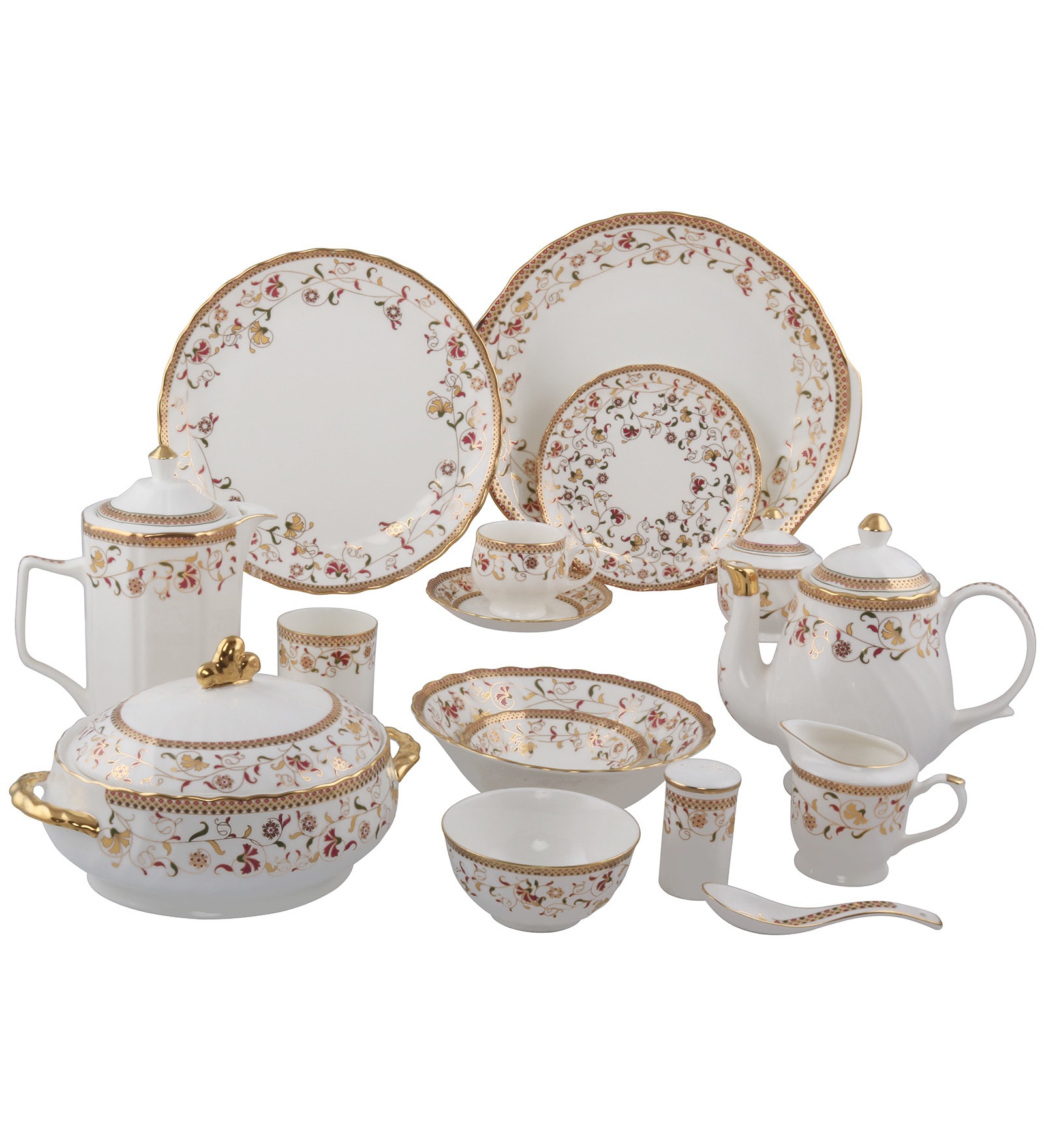 Dsk Jewel Fine Bone China Dinner Set