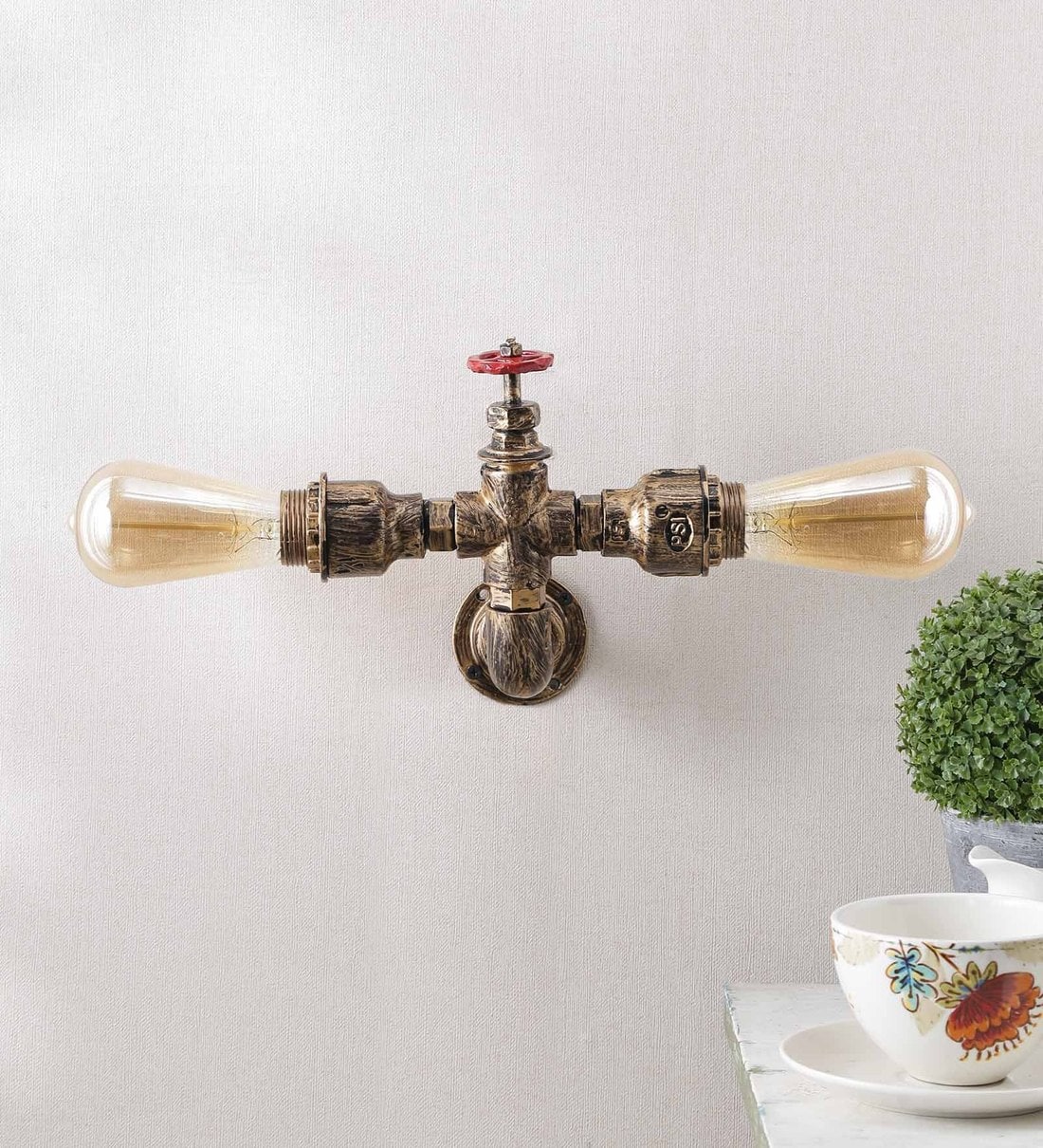 Buy Zivah Brass Metal Wall Sconces by Astral Online Novelty Wall