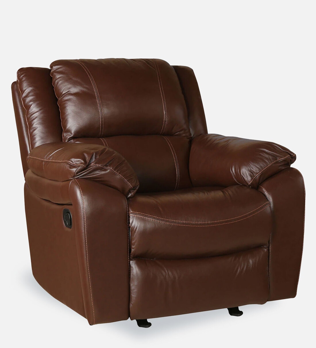 Buy Bristol 1 Seater Recliner in Brown Colour at 60 OFF by HomeTown