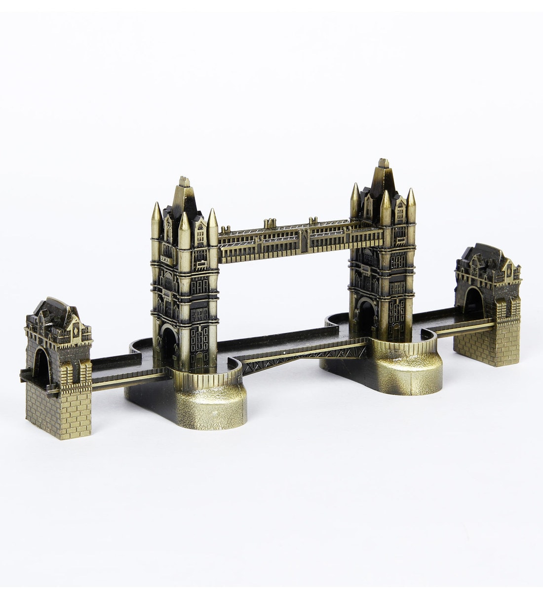 Buy Bronze Iron London Souvenir Tower Bridge Showpiece by Zahab Online