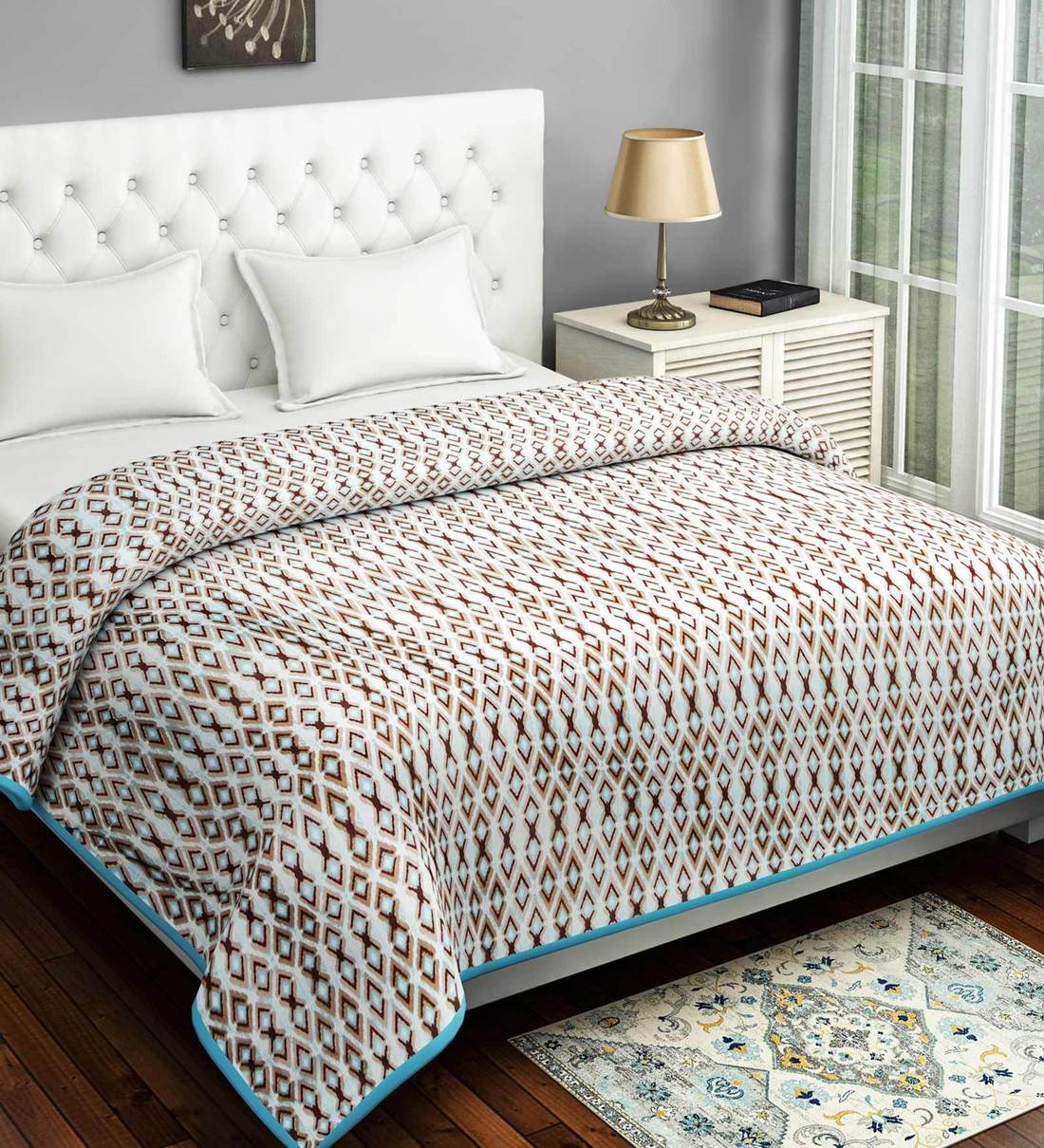 Buy Cotton Double Bed Dohar by Swayam Online Double Bed Dohars Bed