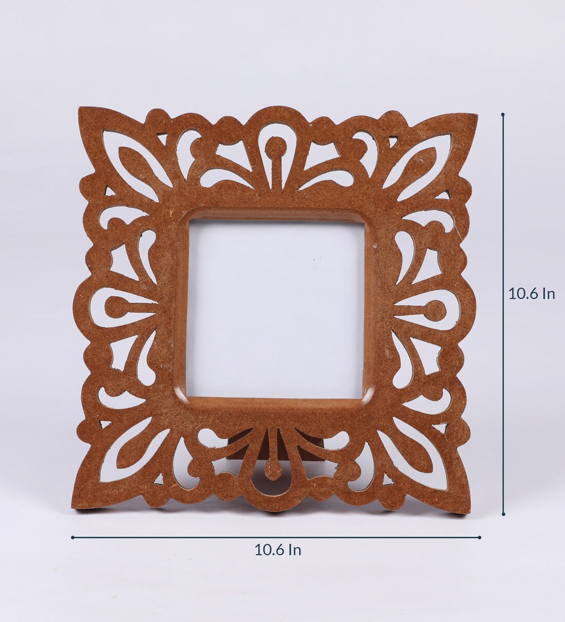 Buy Brown Engineered Wood Decorative Hand Crafted Photo Frame by The Urban Store Online Table