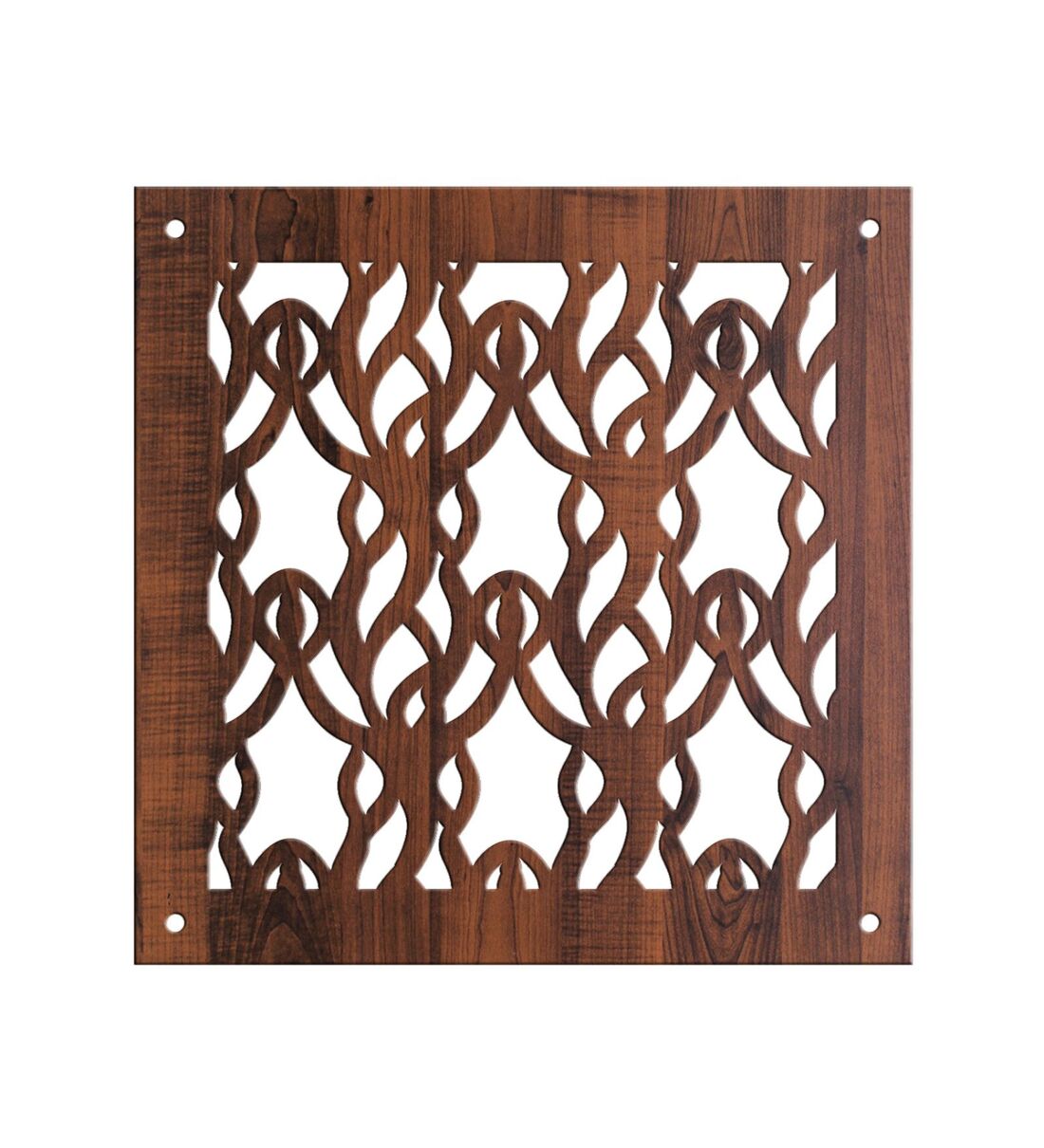 Buy Brown Engineered Wood Set of 12 Hanging Room Divider by Halos