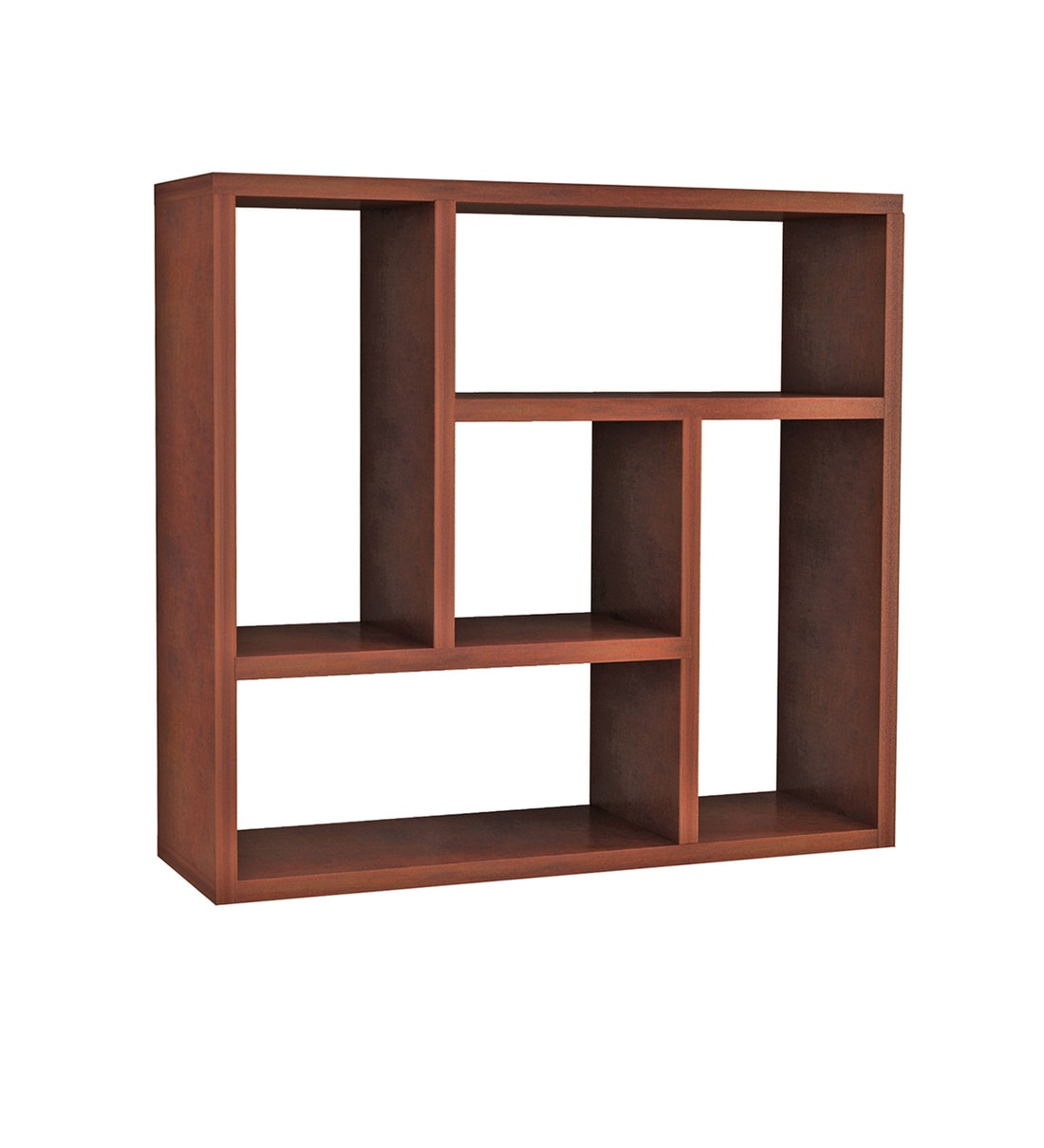 Buy Engineered Wood Wall Shelf in Brown Colour by Home Sparkle Online ...