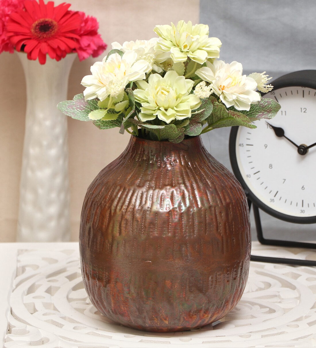 Buy Brown Flower Vase By Cocovey at 16% OFF by Cocovey | Pepperfry