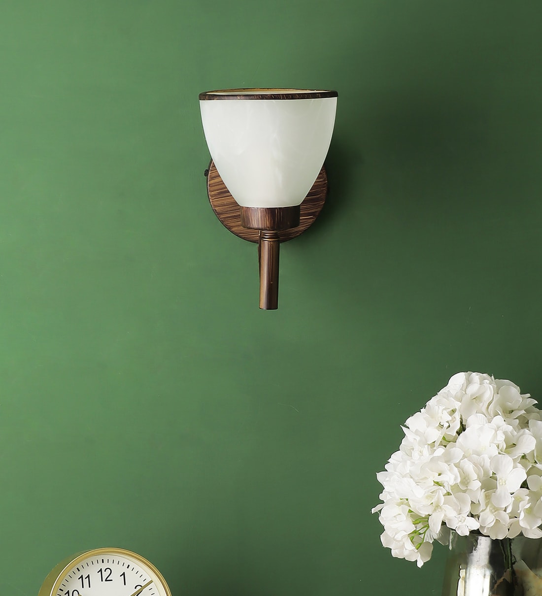Buy Brown Glass Wall Sconces By Eliante By Jainsons Lights Online
