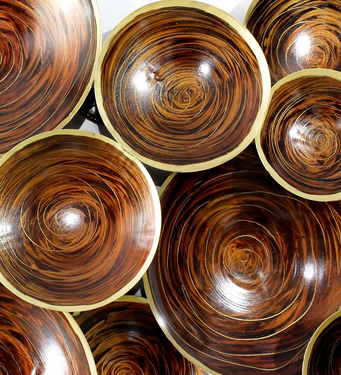 Buy Wrought Iron Decorative In Brown Wall Art By Craftter Online Abstract Metal Art Metal