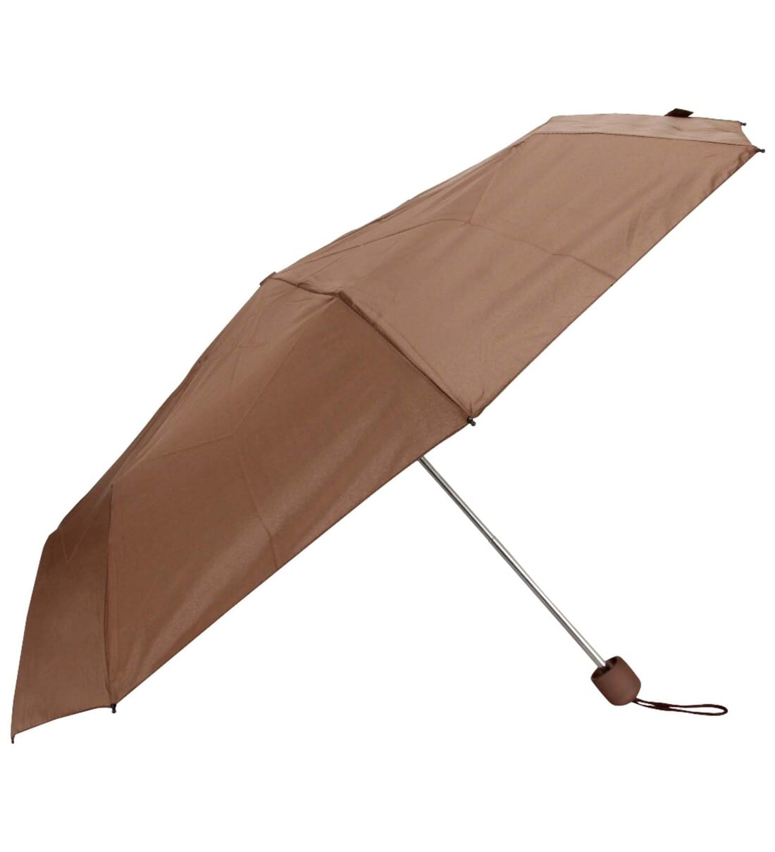 Buy Brown Solid 3 Fold Nylon Umbrella by Fabseason at 52 OFF by