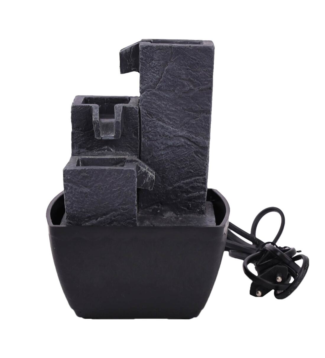 Buy Living Essence Brown Polyresin Modern Mini Desk Indoor Water