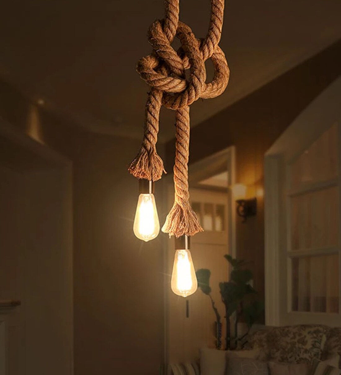 single rope light