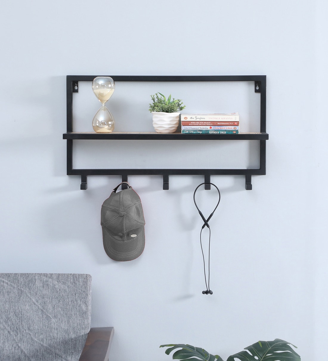 Buy Natural Mango Wood Wall Shelf At Off By The Creative Art