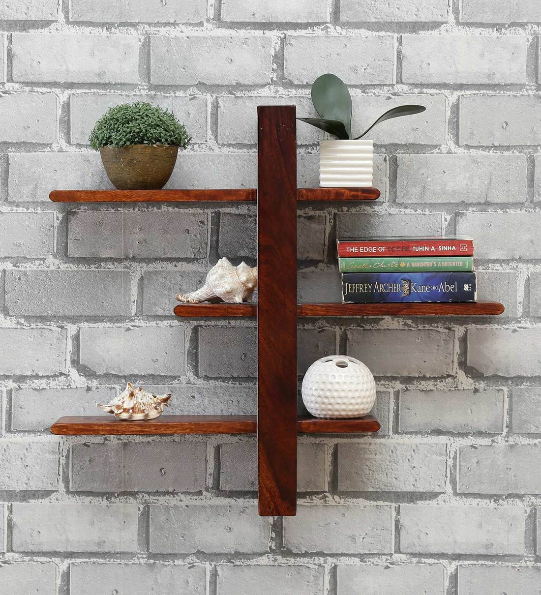 pepperfry wall shelves