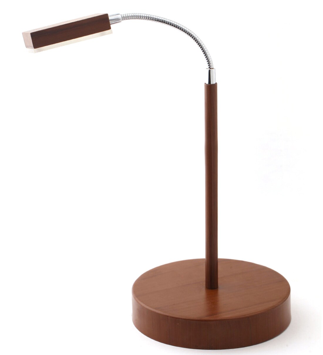 Buy Brown Stainless Steel Shade Study Lamp with Brown Base by SGC