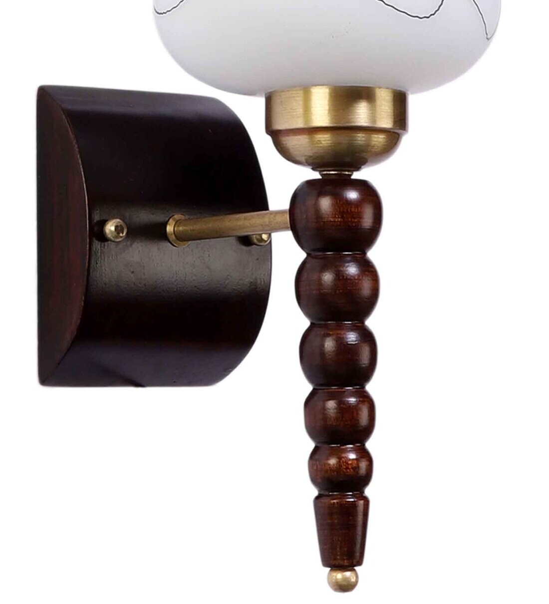 Buy Brown Wood Wall Lights By Eliante By Jainsons Lights Online