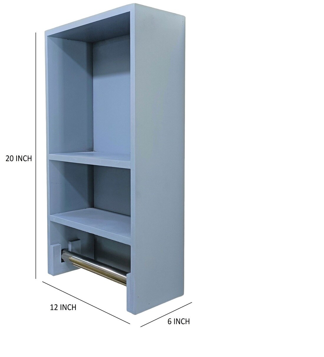 Buy Blue Wooden Organizers By Teakwoodkraft Online Kitchen